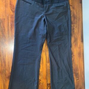 Maurices Black Flare Wide Leg dress pants